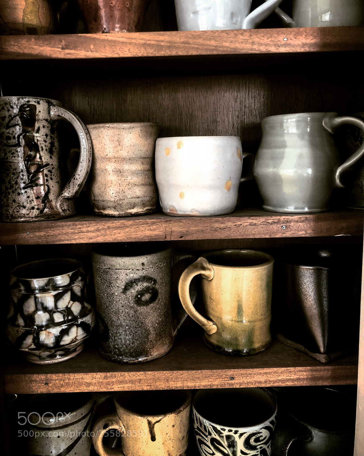 Apple iPhone X sample photo. Maine pottery photography