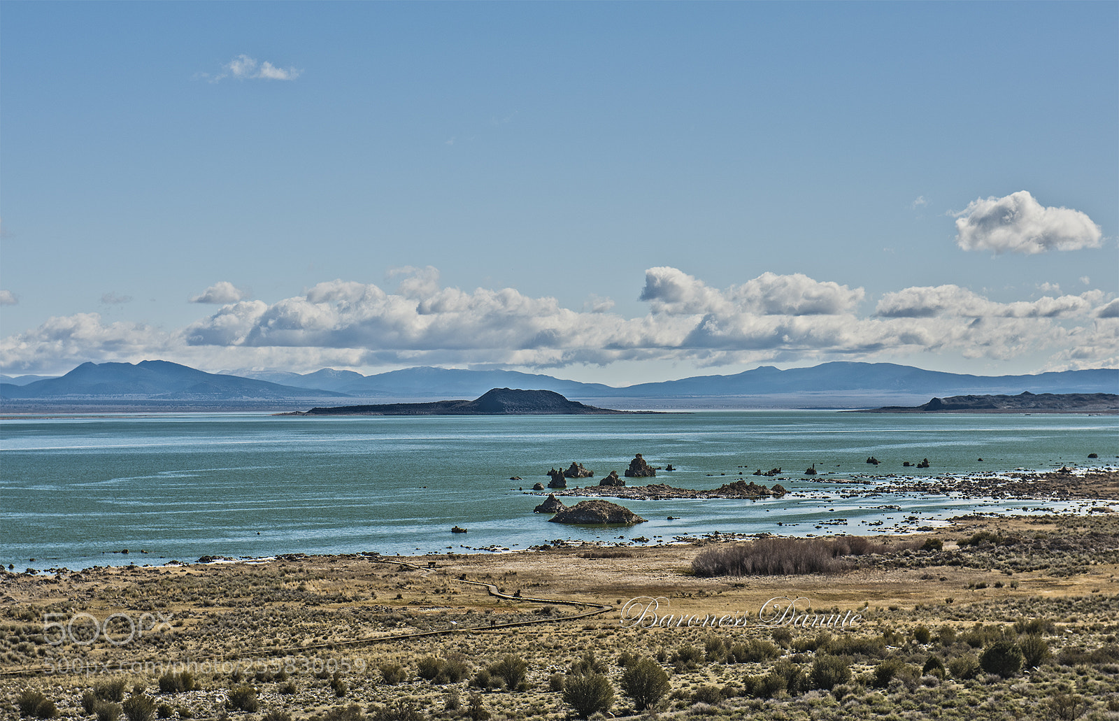 Nikon D810 sample photo. Mono lake from ubove photography