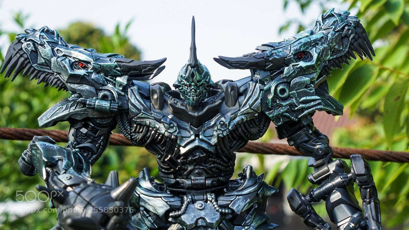 Sony a6000 sample photo. Grimlock transformation photography