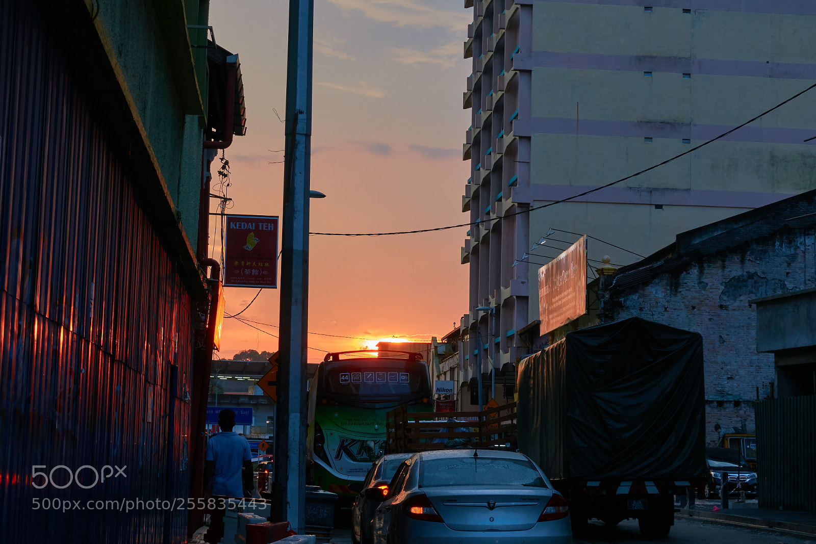 Sony Cyber-shot DSC-RX100 IV sample photo. Sunset in kuala lumpur photography