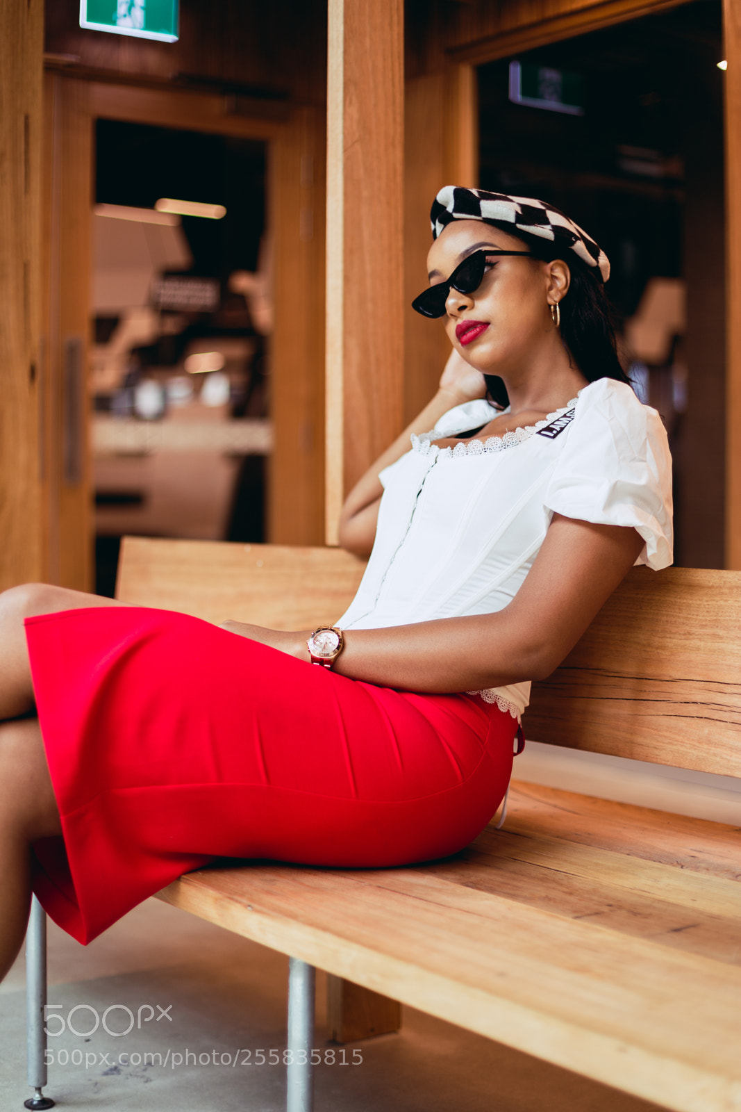 Canon EOS 6D sample photo. Red lips photography