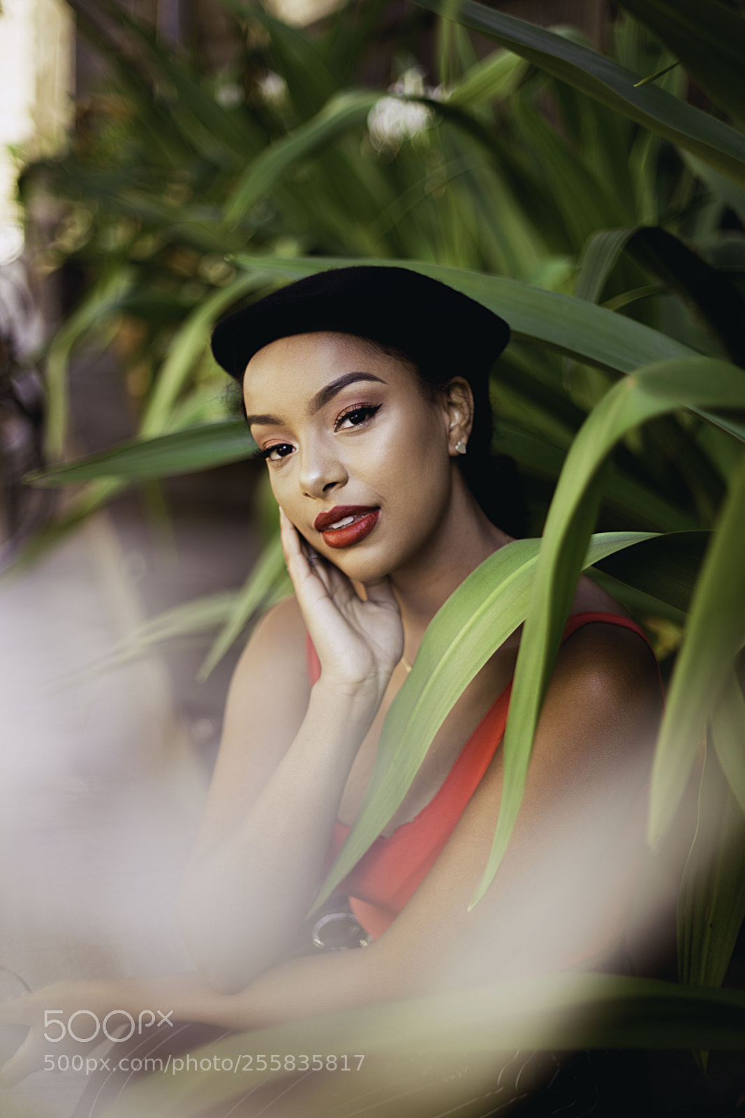 Canon EOS 6D sample photo. Red lips photography