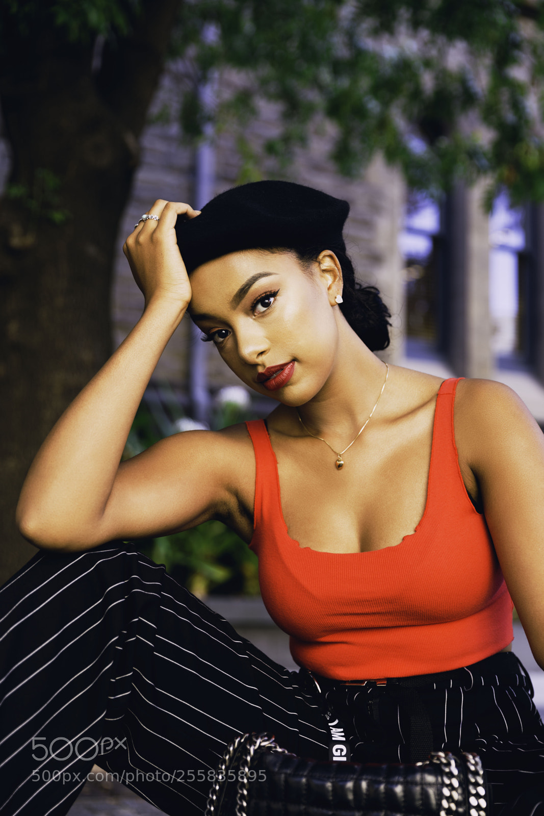 Canon EOS 6D sample photo. Red lips photography