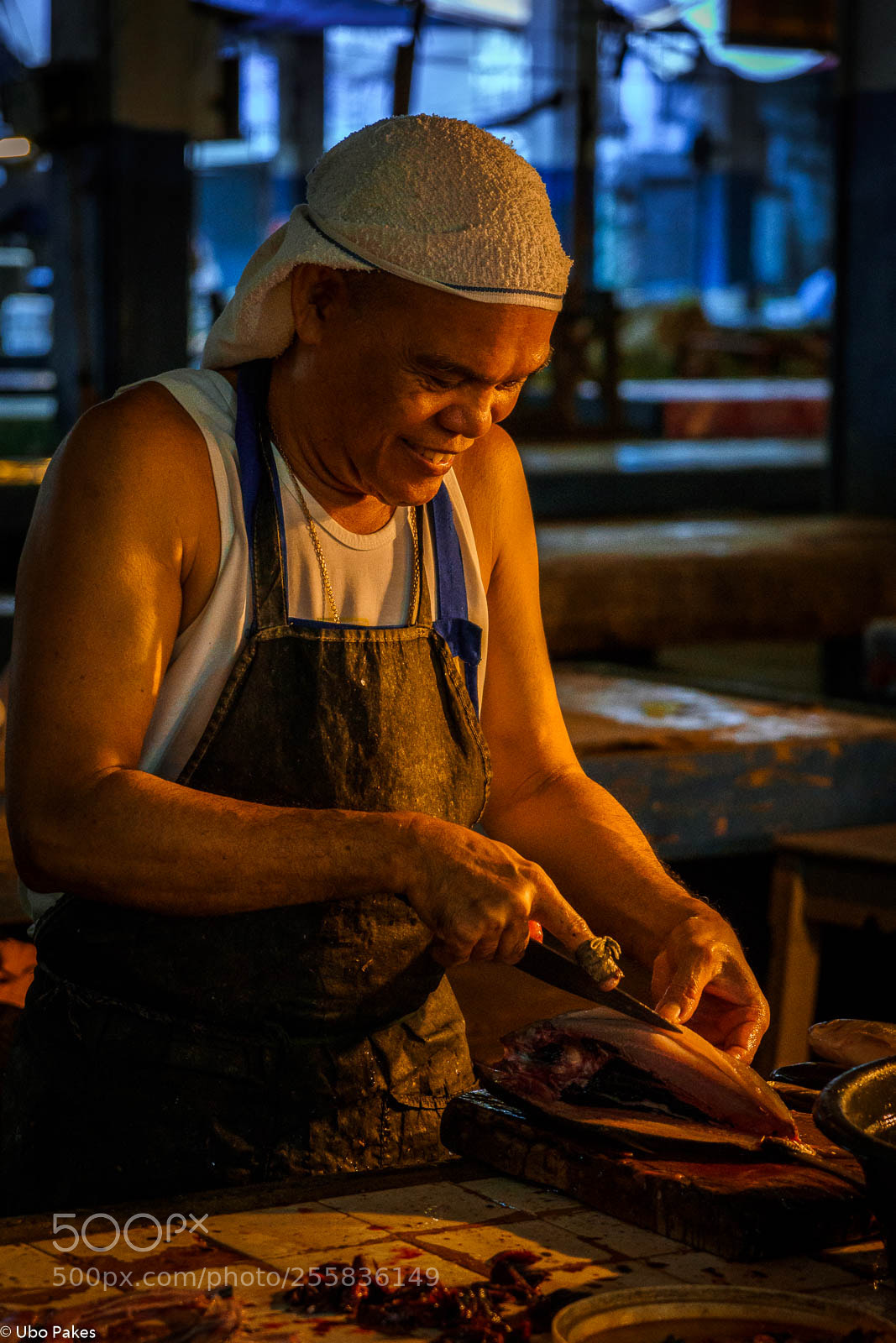 Sony a6300 sample photo. Portrait at the fish photography