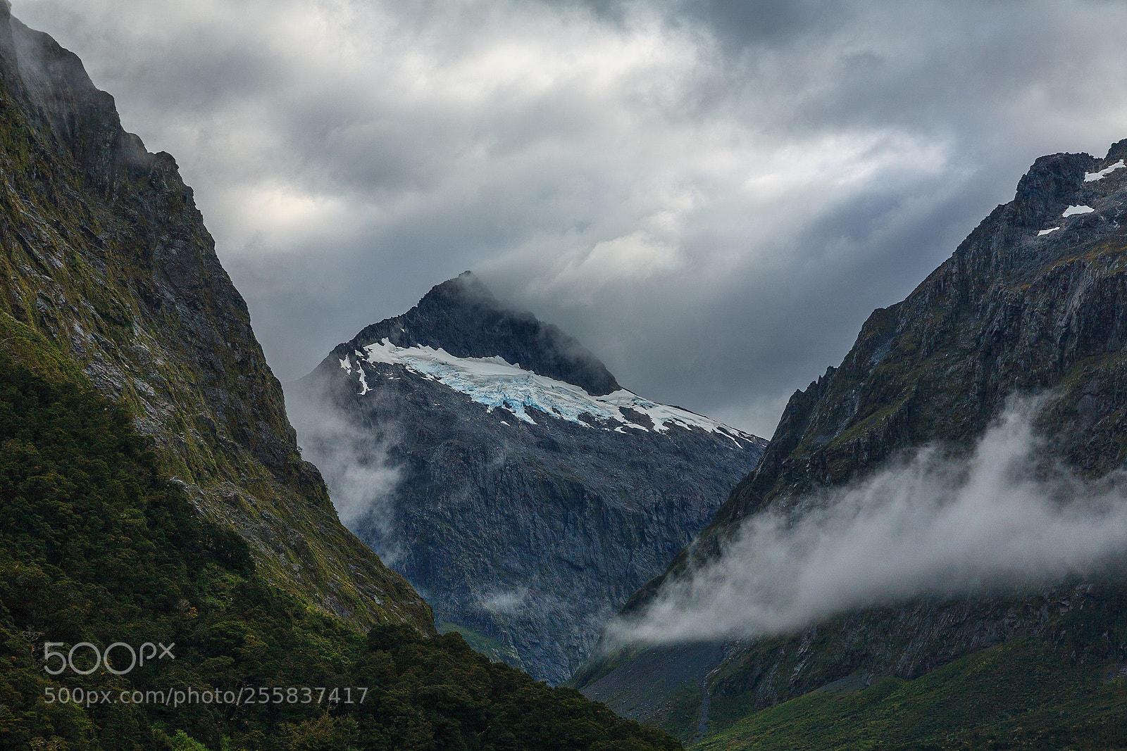 Canon EOS 5D sample photo. Mountain storm photography