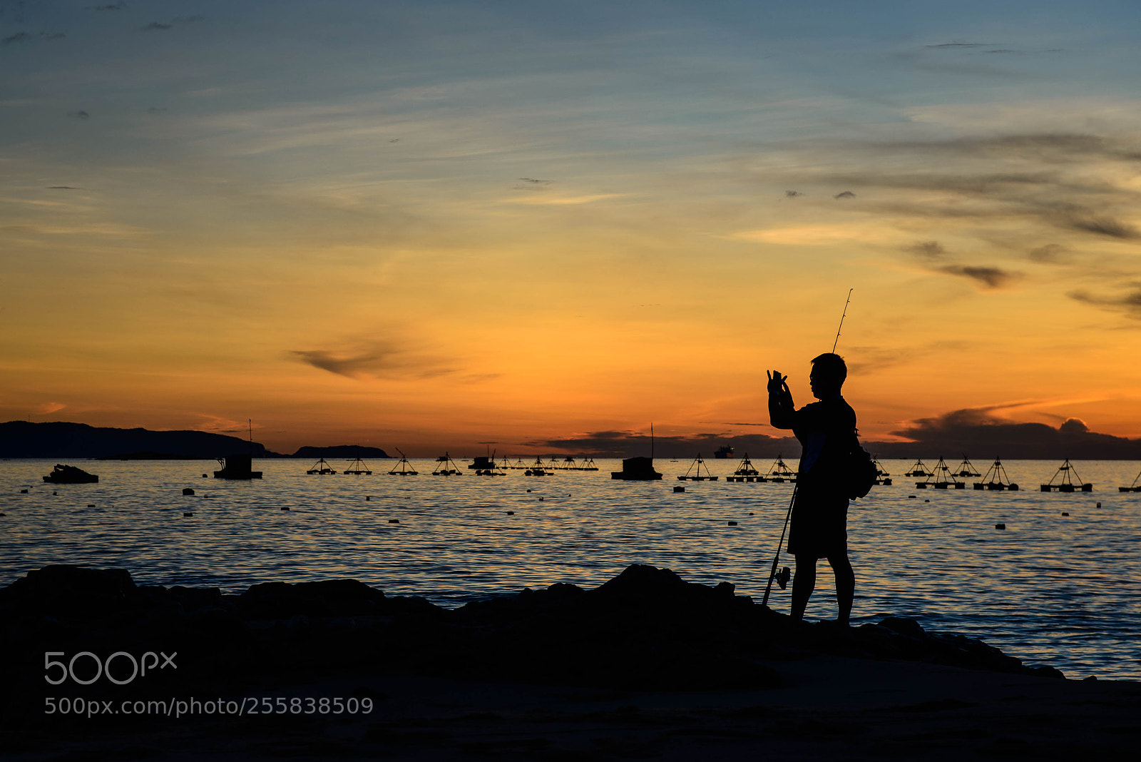 Nikon D800 sample photo. Not really a fishing-man photography