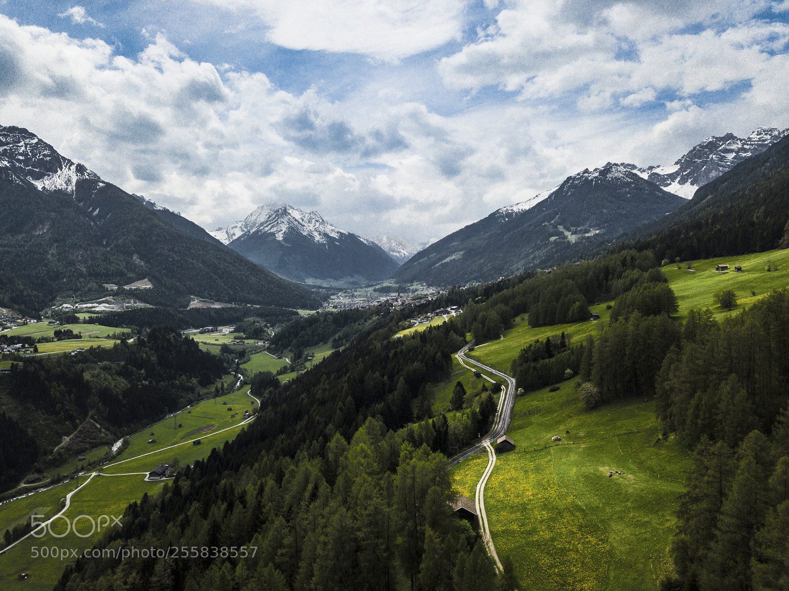 DJI FC220 sample photo. Stubai alps photography