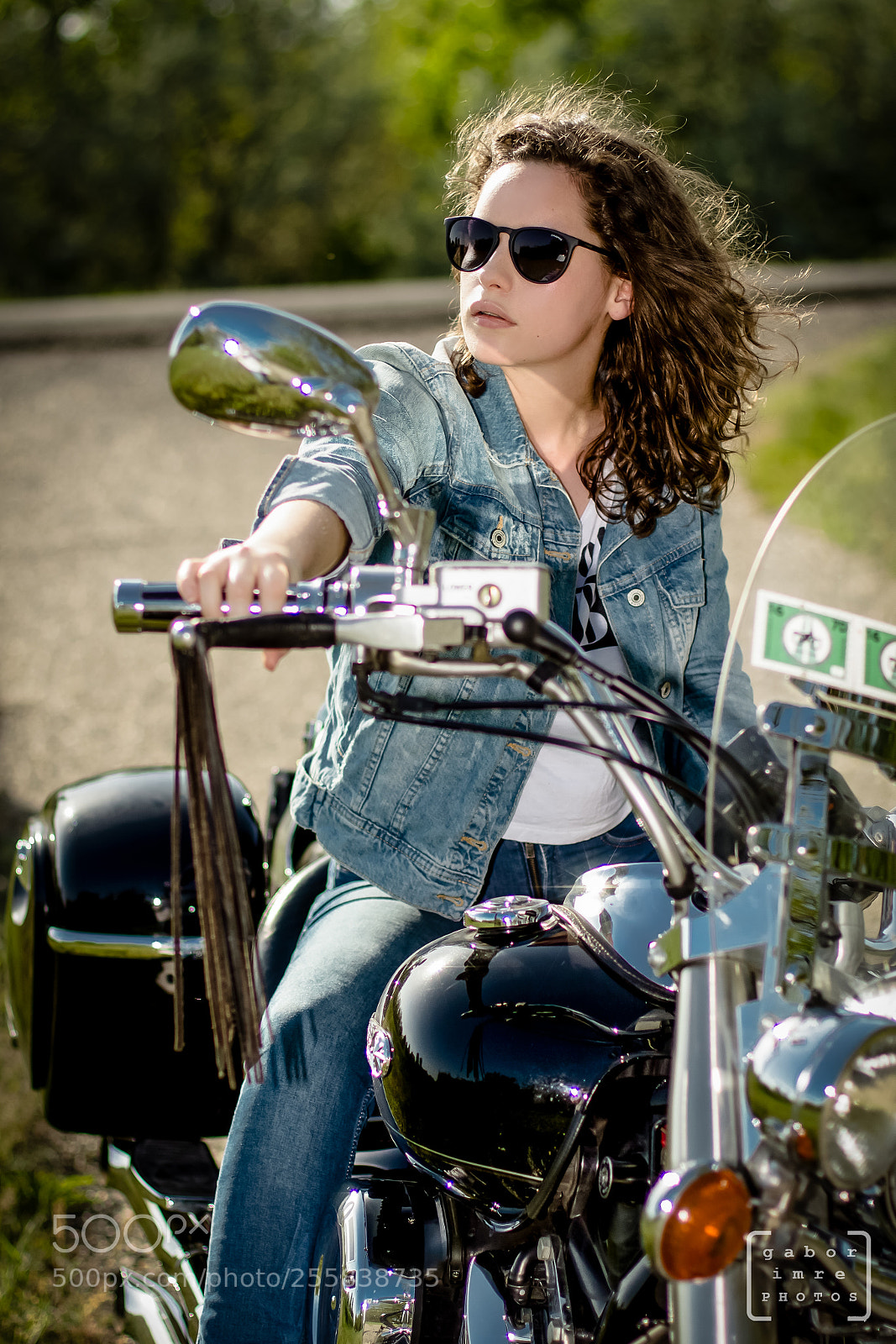Canon EOS 60D sample photo. Adrienn 2018 motorbike photography