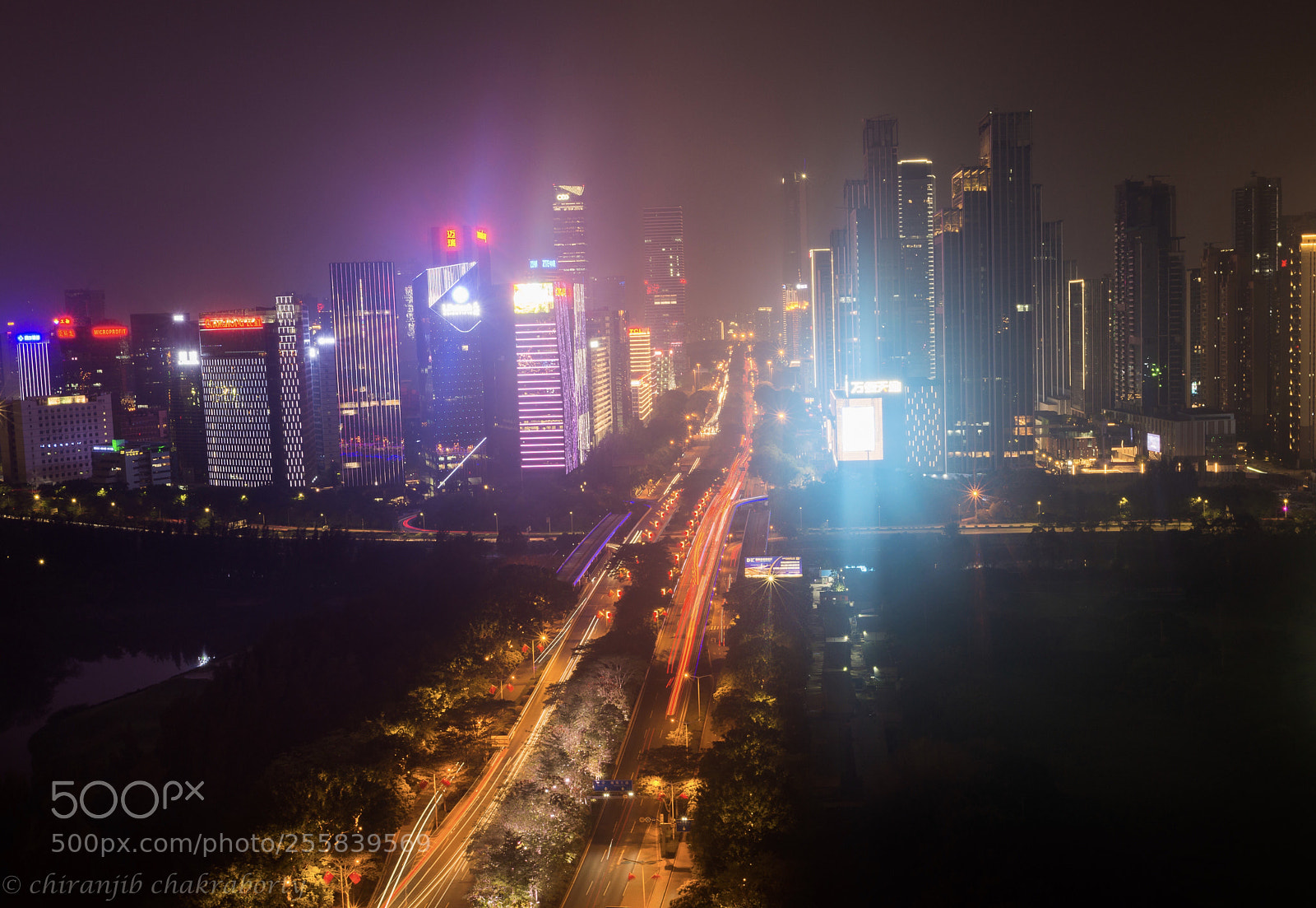 Nikon D7200 sample photo. Dazzling night city photography