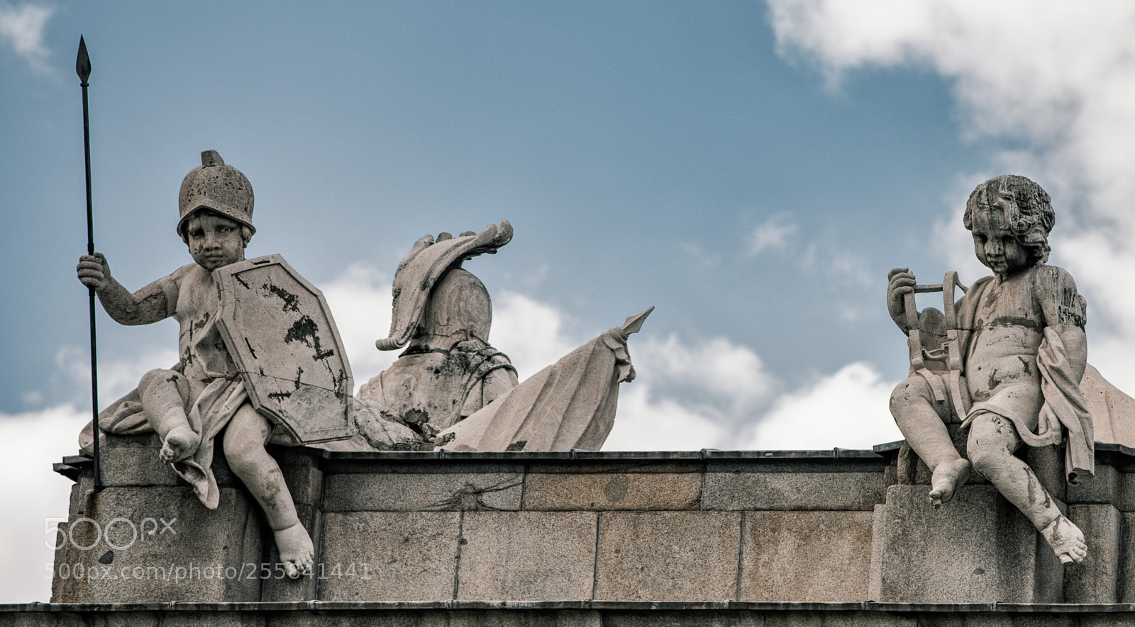 Nikon D810 sample photo. Puerta de alcalá madrid photography