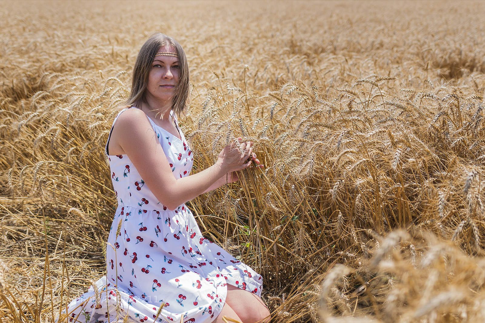 Sony ILCA-77M2 sample photo. Wheat photography