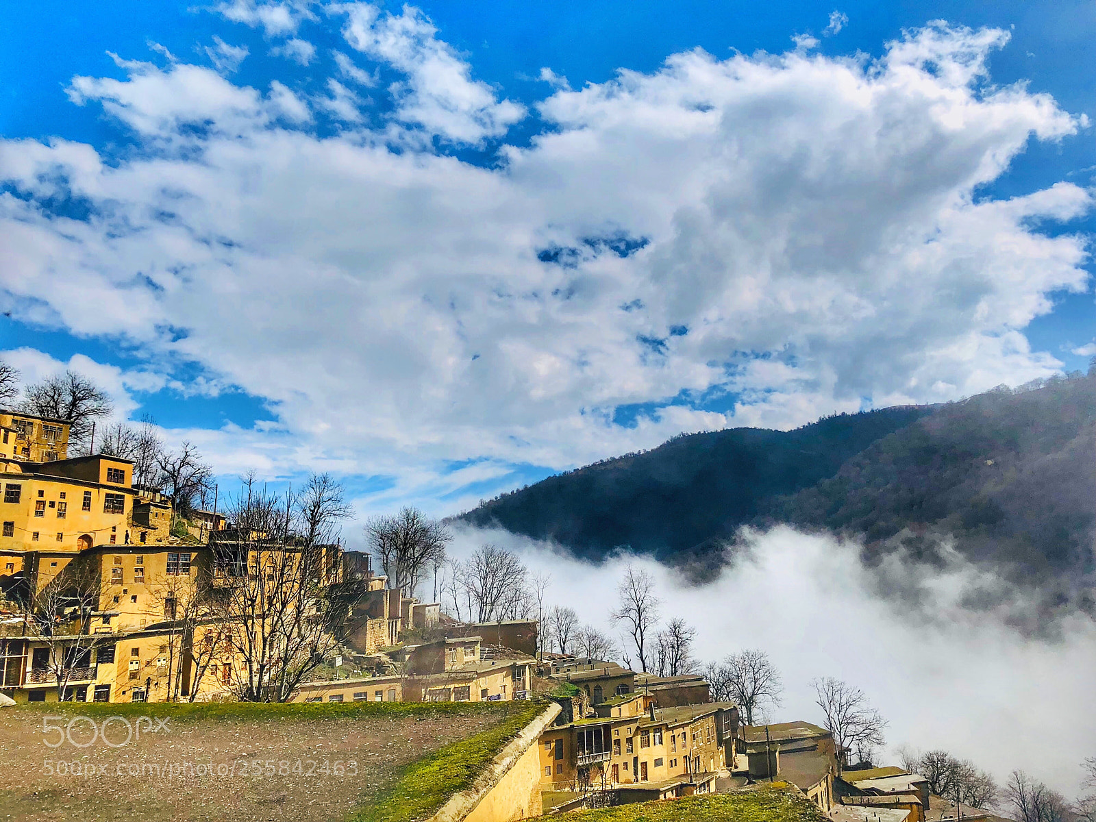 Apple iPhone X sample photo. Mountain village 3 photography