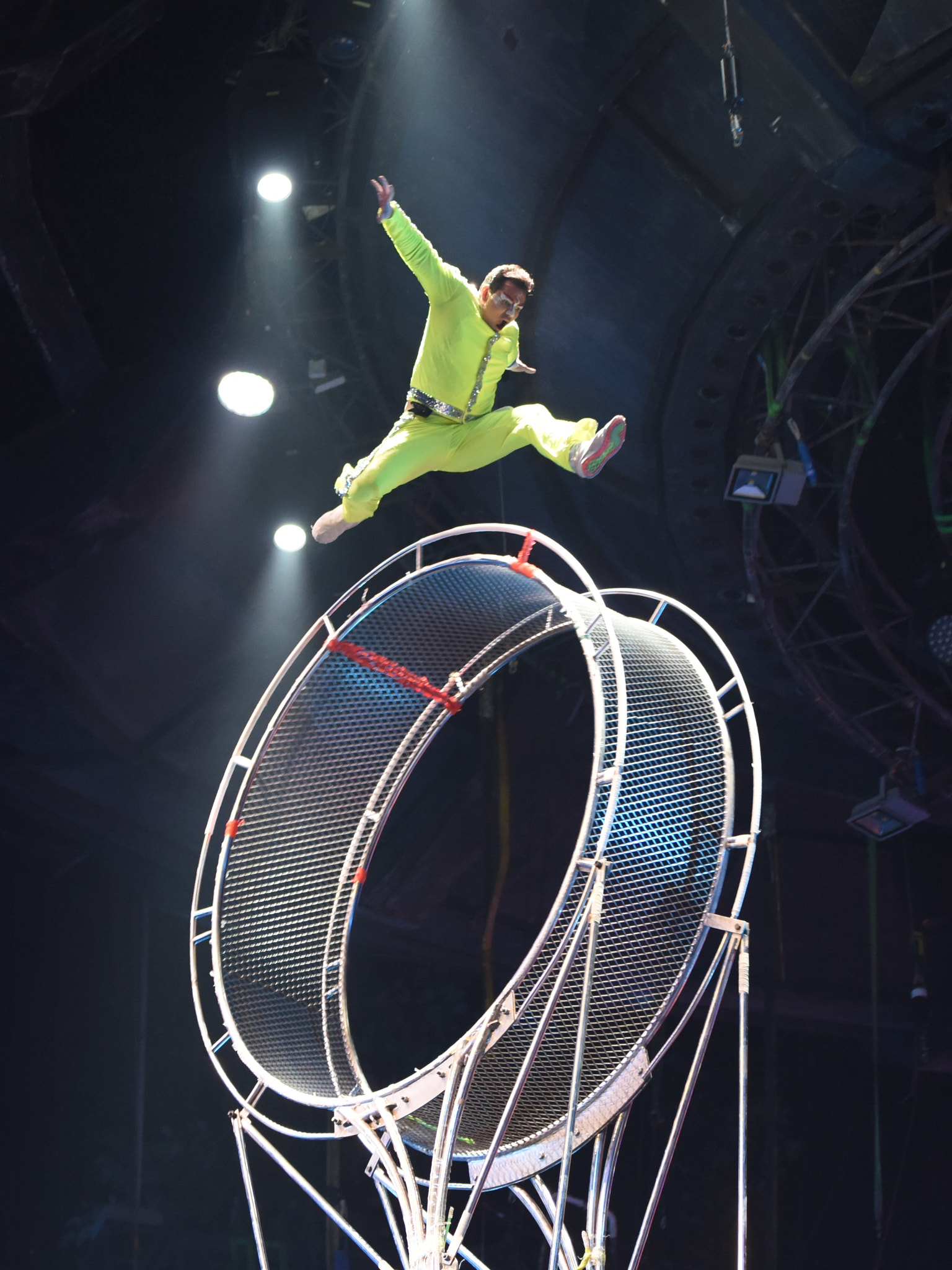 Nikon AF-S Nikkor 70-200mm F2.8G ED VR II sample photo. Chimelong circus photography