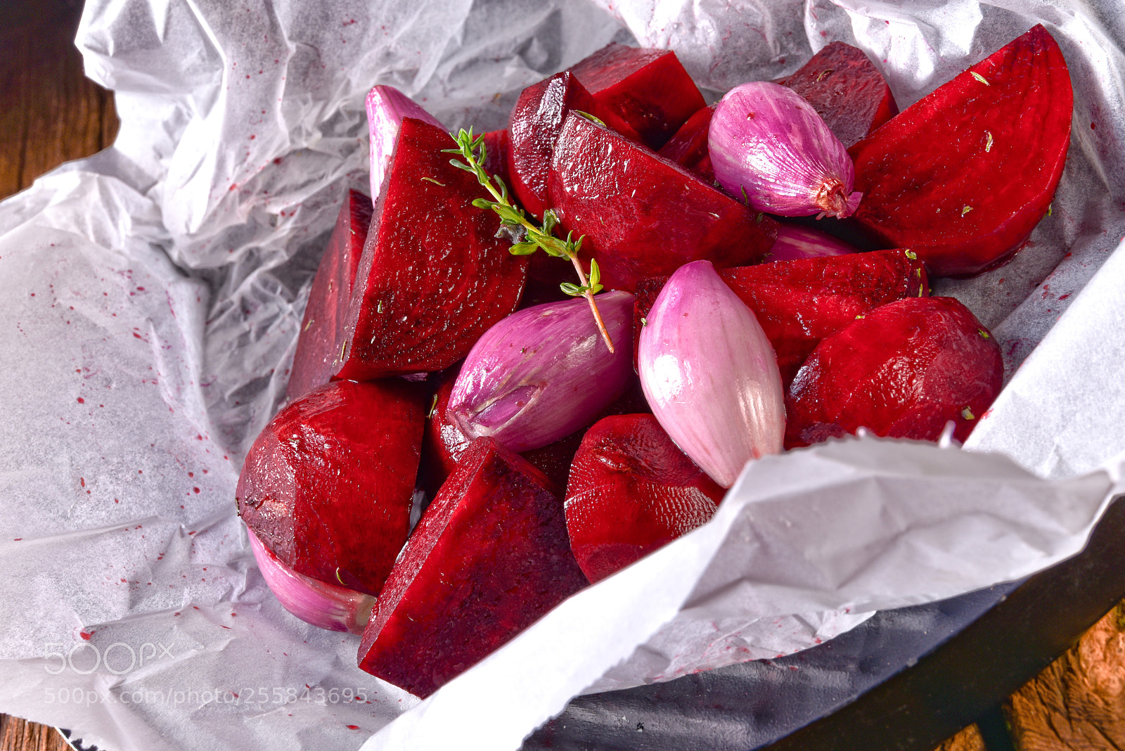 Nikon D810 sample photo. Oven baked red beets photography