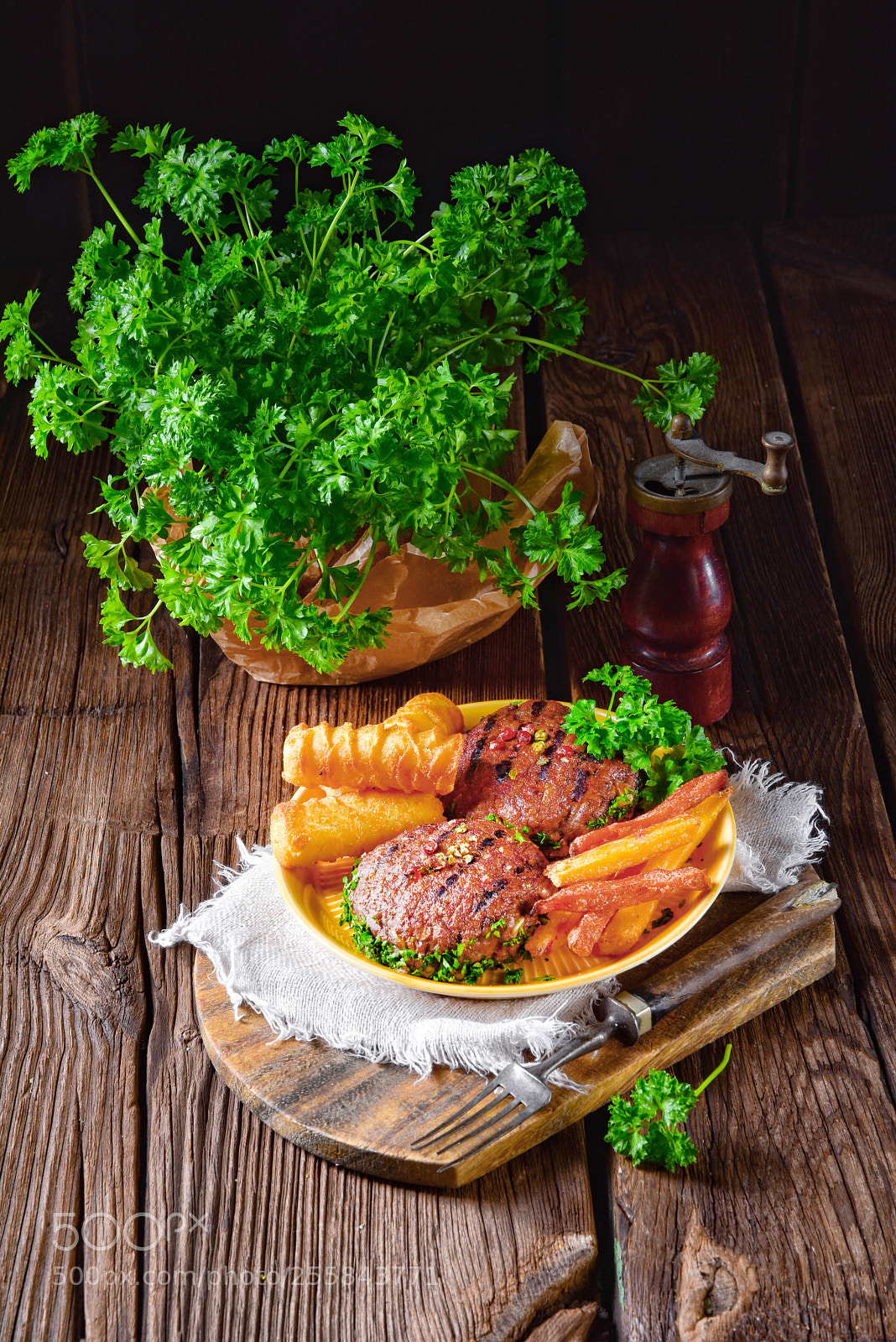 Nikon D810 sample photo. Grilled bullets with croquettes photography