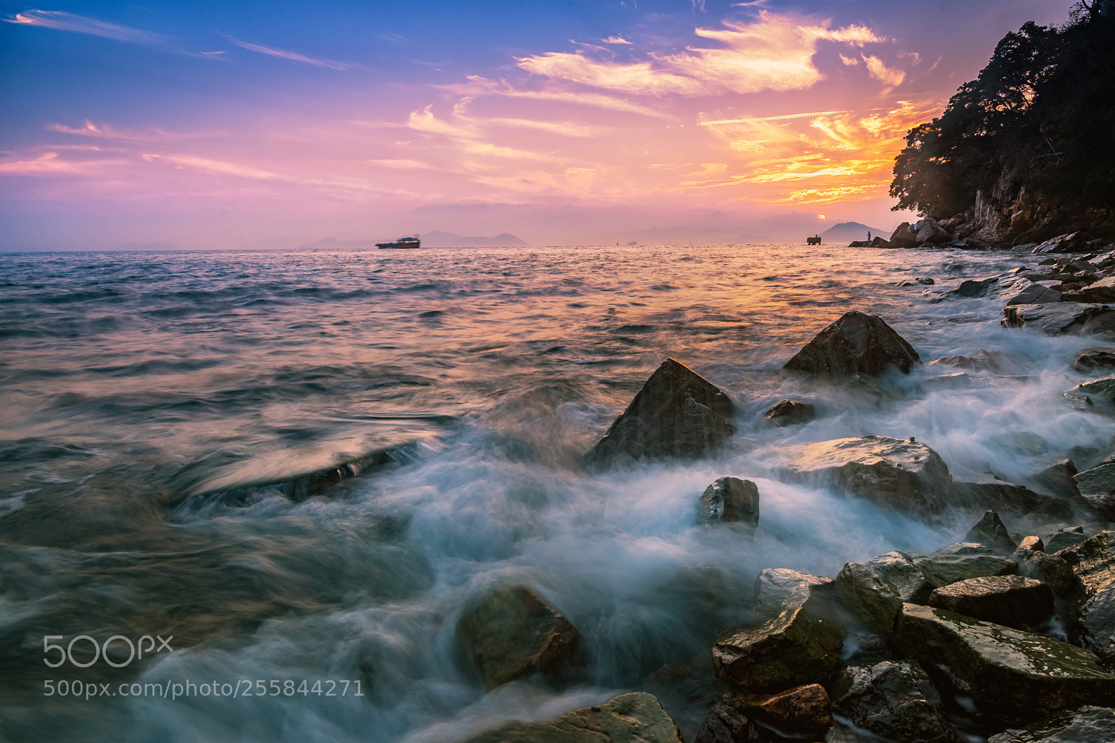 Sony a7 II sample photo. Sunset at sandy bay photography