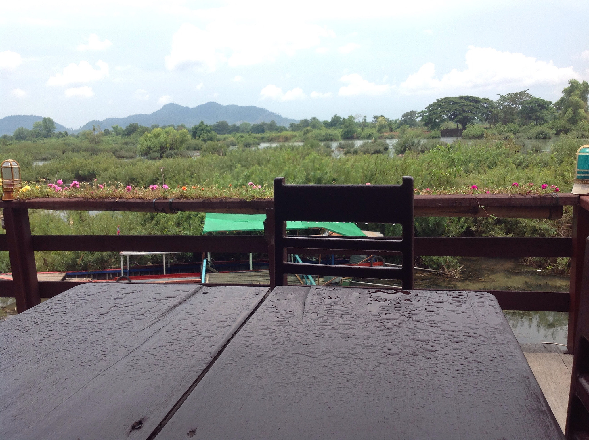 Apple iPad sample photo. Rain at dondet photography