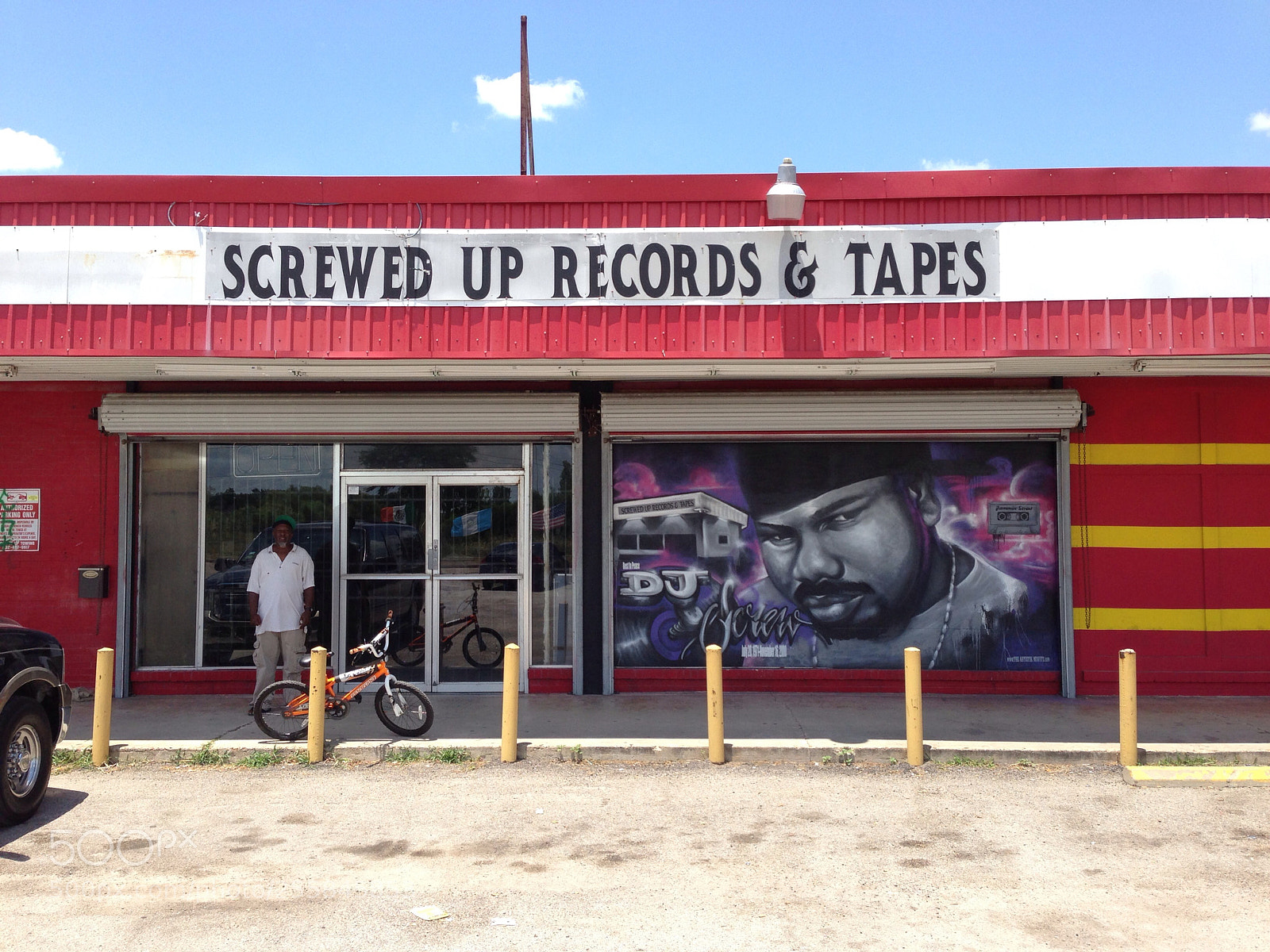 Apple iPhone 5 sample photo. Screwed up records & tapes photography