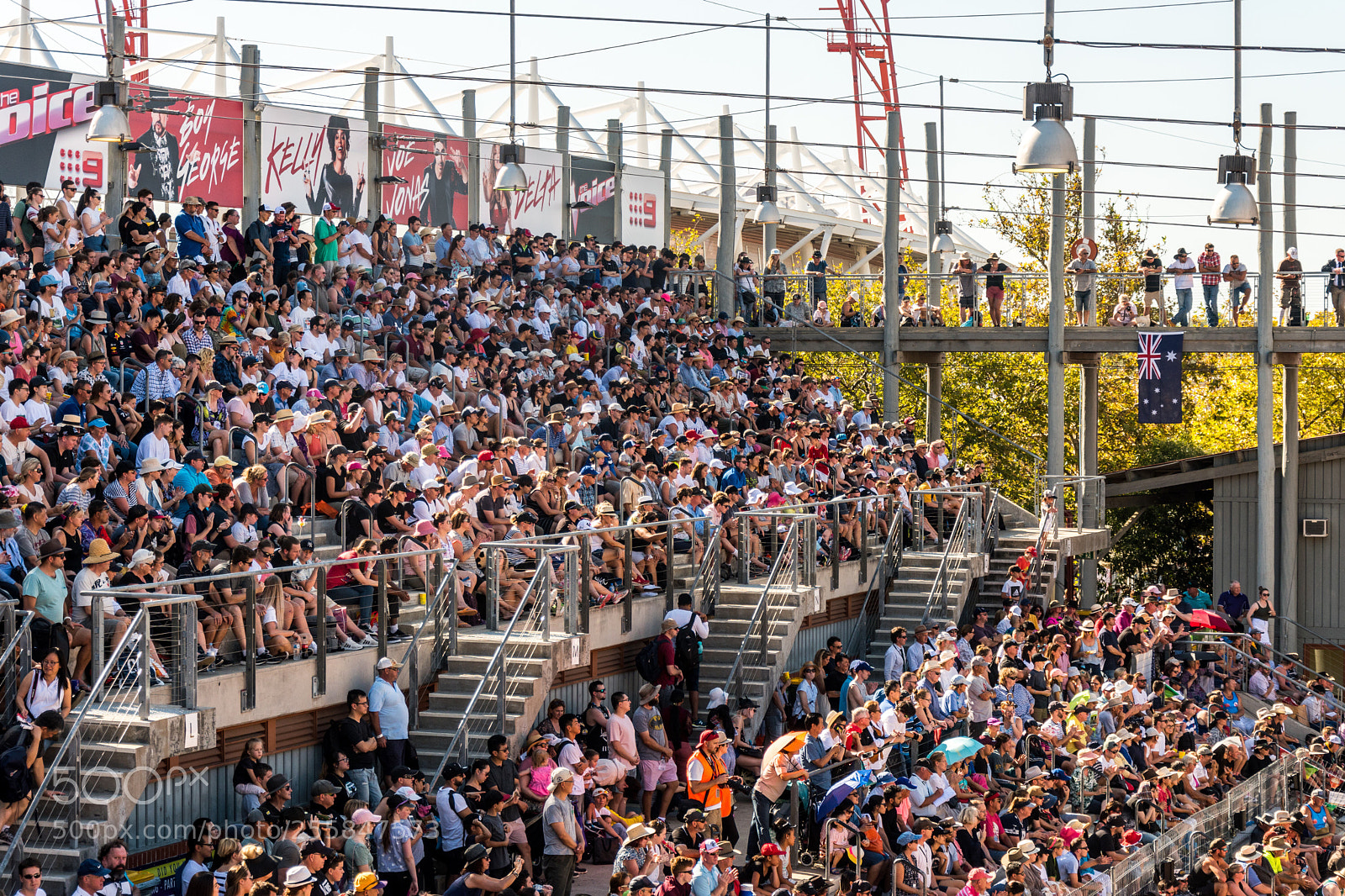 Nikon D5500 sample photo. Crowd control photography