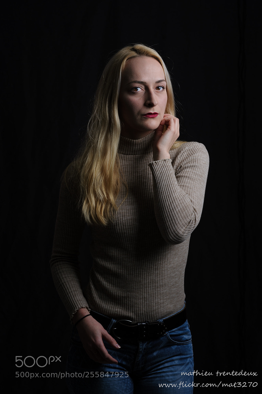 Nikon D700 sample photo. Armandine shoot studio photography