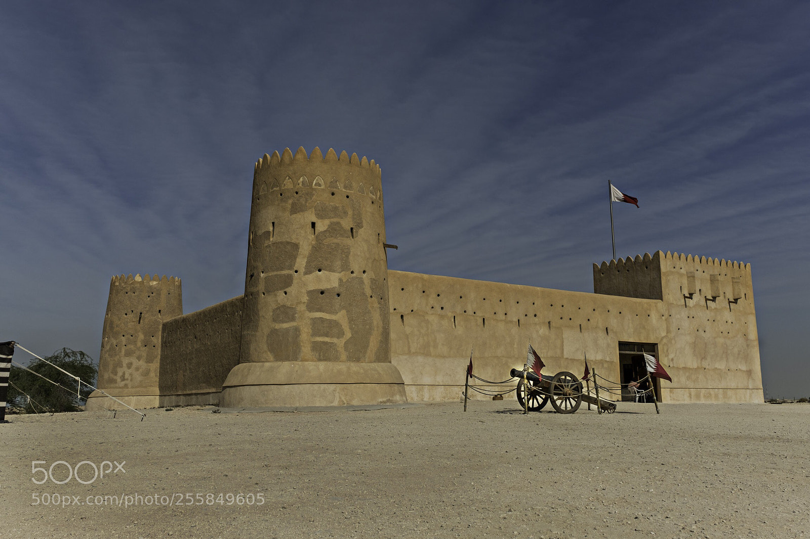 Fujifilm X-T2 sample photo. Al zubara fort at photography