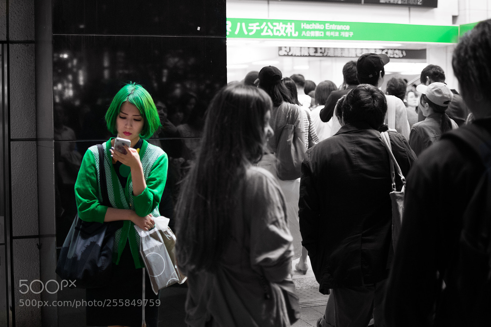 Nikon D5300 sample photo. Yamanote girl - 山手線の女の子 photography