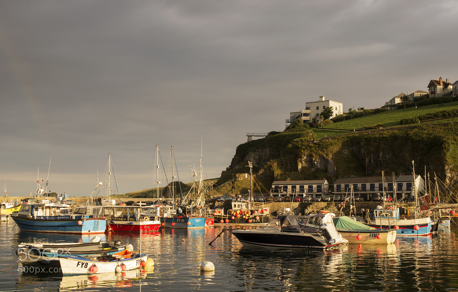 Nikon D600 sample photo. Cliffside anchorage (1) photography