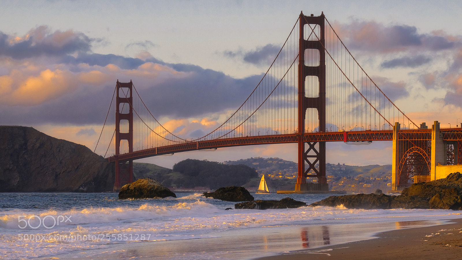 Fujifilm X-T2 sample photo. Golden gate photography