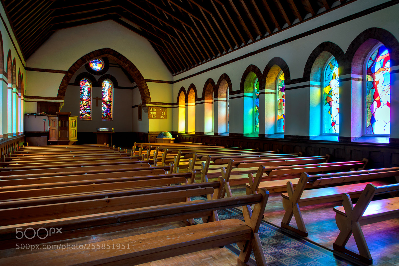 Nikon D810 sample photo. Protestant chapel photography