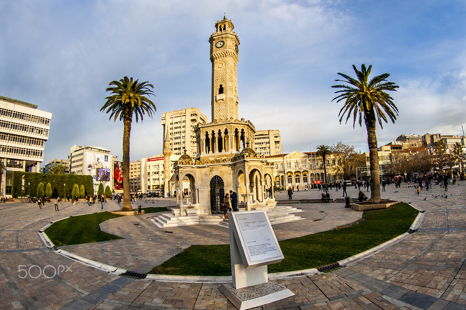 Olympus E-410 (EVOLT E-410) sample photo. Izmir clock tower 2 photography