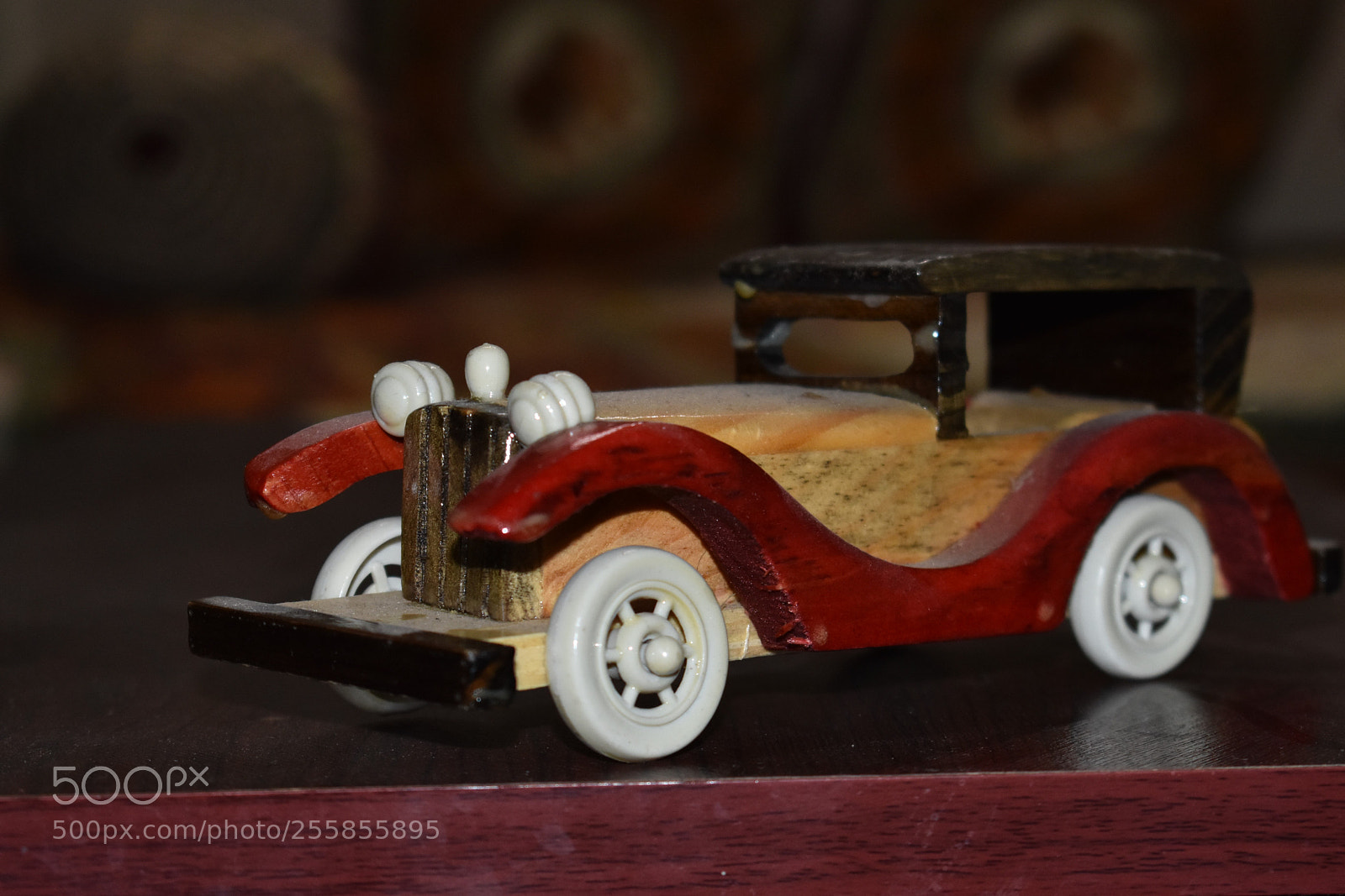 Nikon D3400 sample photo. Channapatna car toy photography