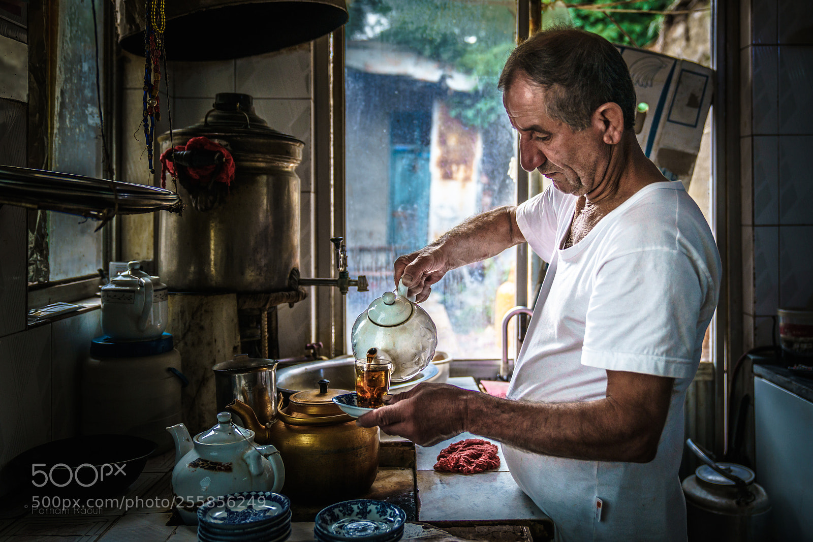 Sony a7R II sample photo. Tea bar photography