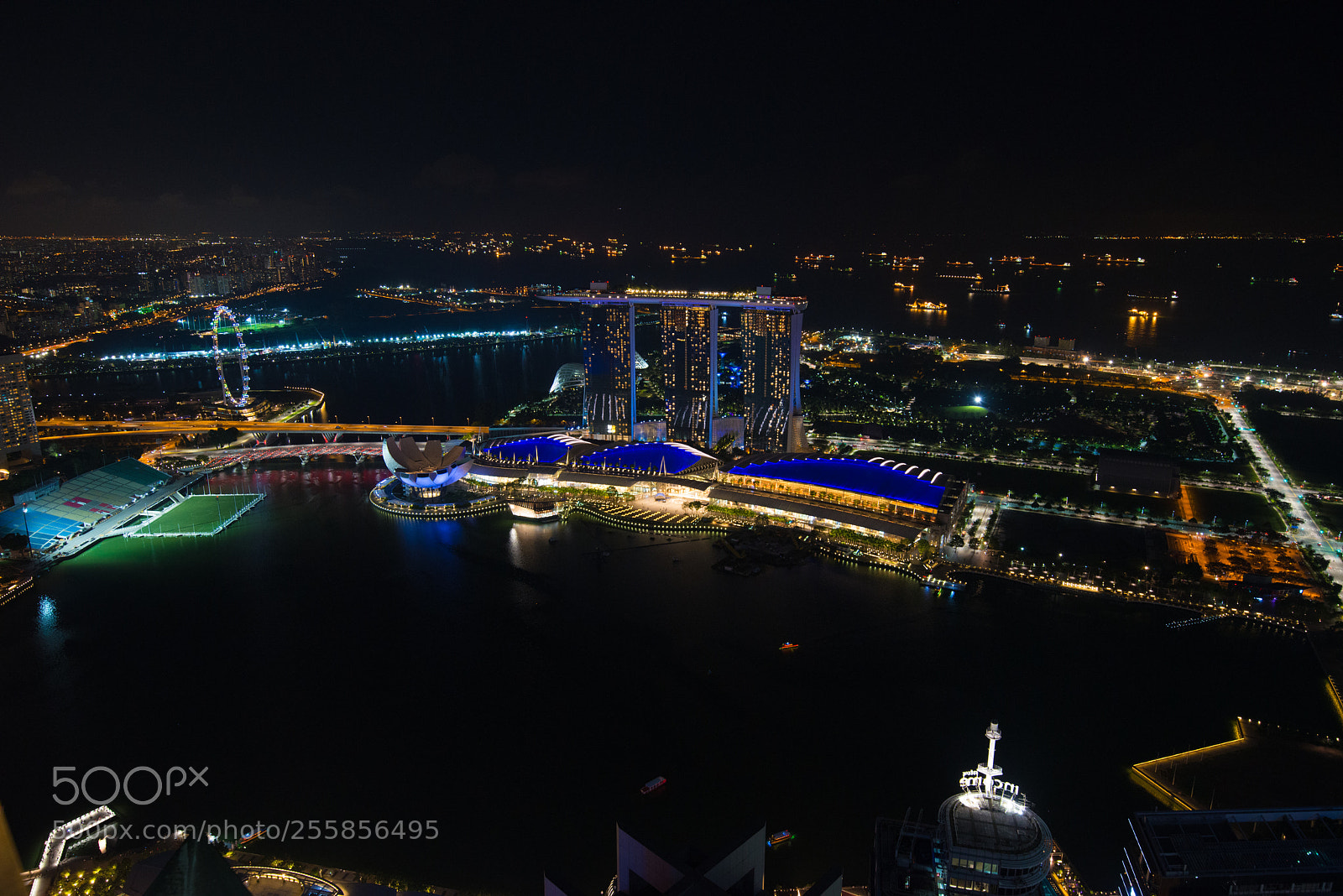 Nikon D800 sample photo. Marina bay sands photography