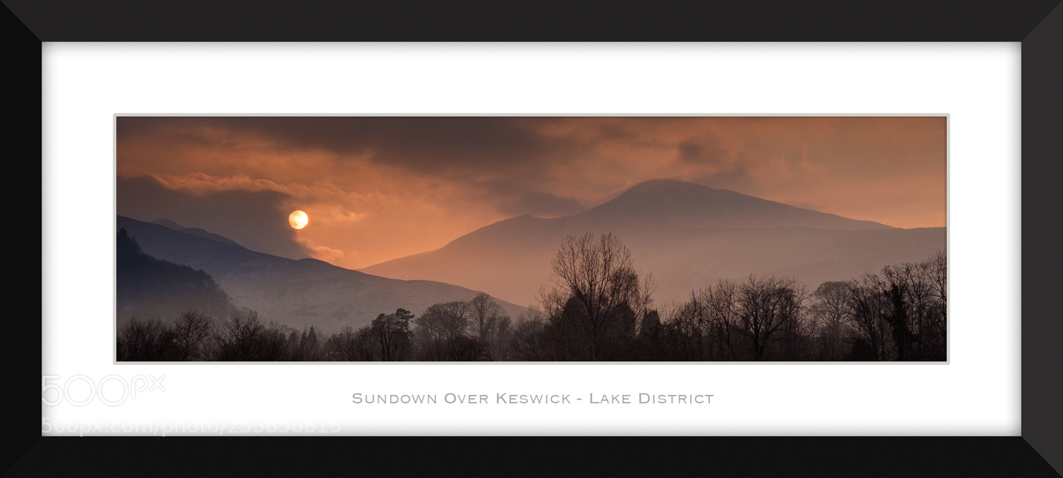 Fujifilm X-T2 sample photo. Sundown over keswick photography