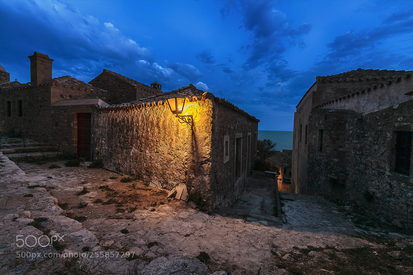 Canon EOS 5D Mark II sample photo. Monemvasia blues photography