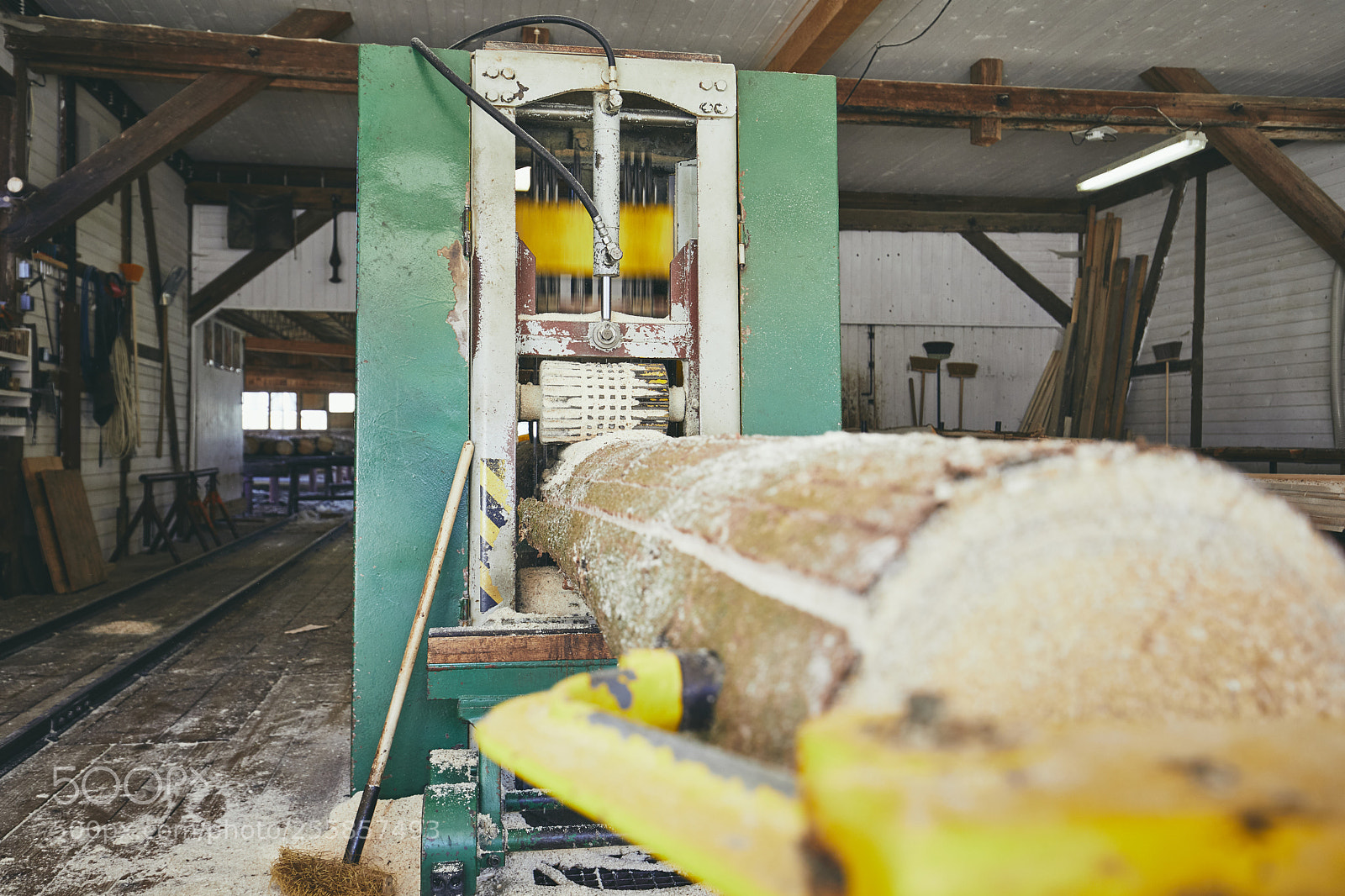 Canon EOS 5D Mark IV sample photo. Production at the sawmill photography