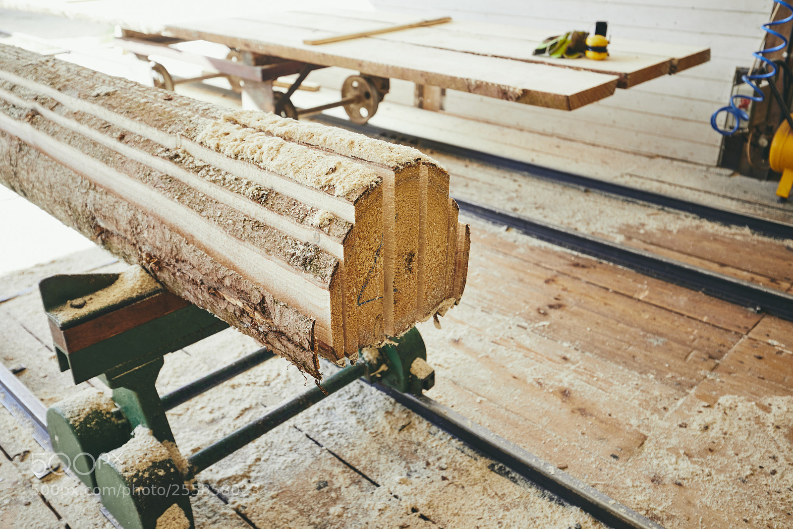 Canon EOS 5D Mark IV sample photo. Production at the sawmill photography