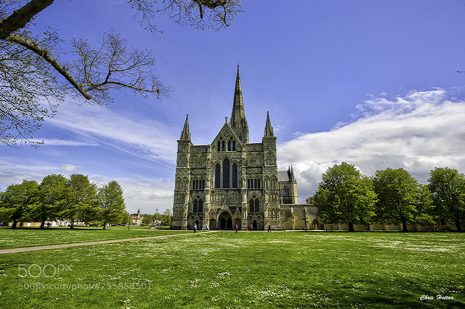 Canon EOS 6D sample photo. Salisbury cathedral set in photography