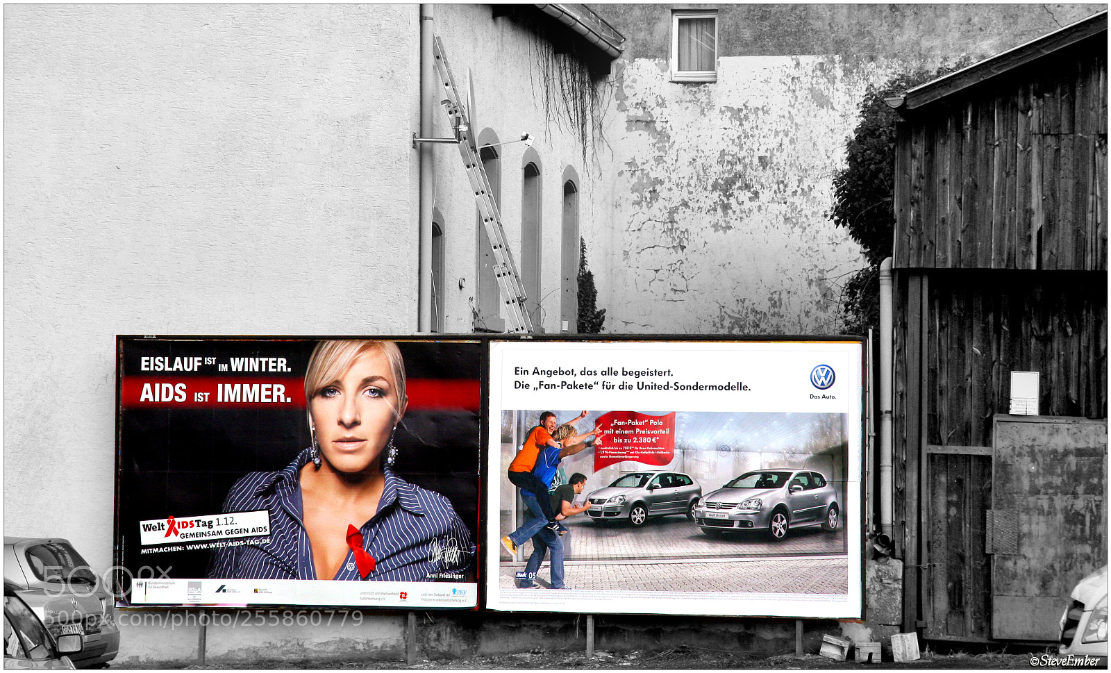 Canon EOS 40D sample photo. Two billboards photography