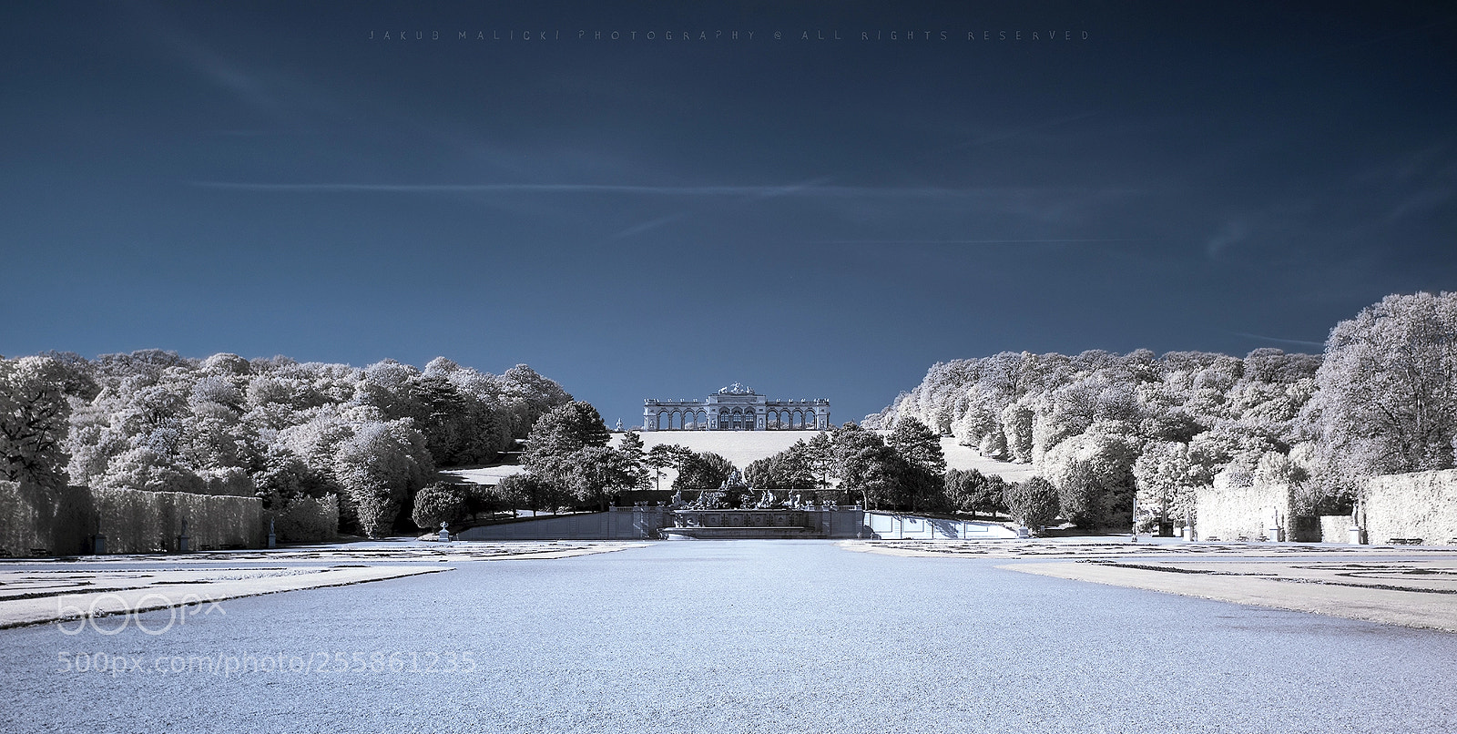 Nikon D800 sample photo. Gloriette ir photography