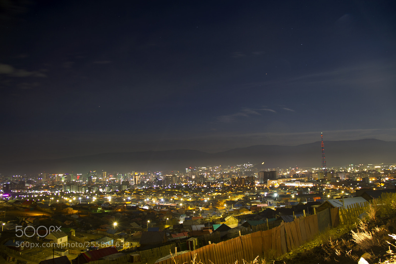 Canon EOS 7D sample photo. Night ulaanbaatar. photography