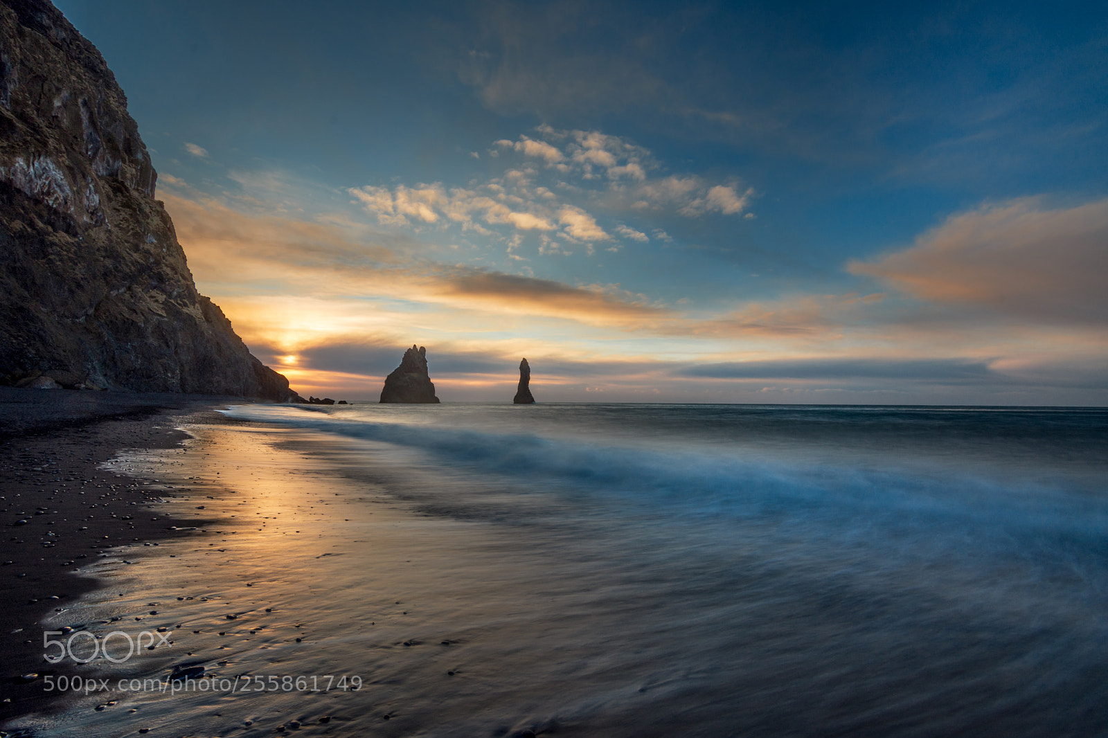 Nikon D7200 sample photo. Sunrise in vik photography