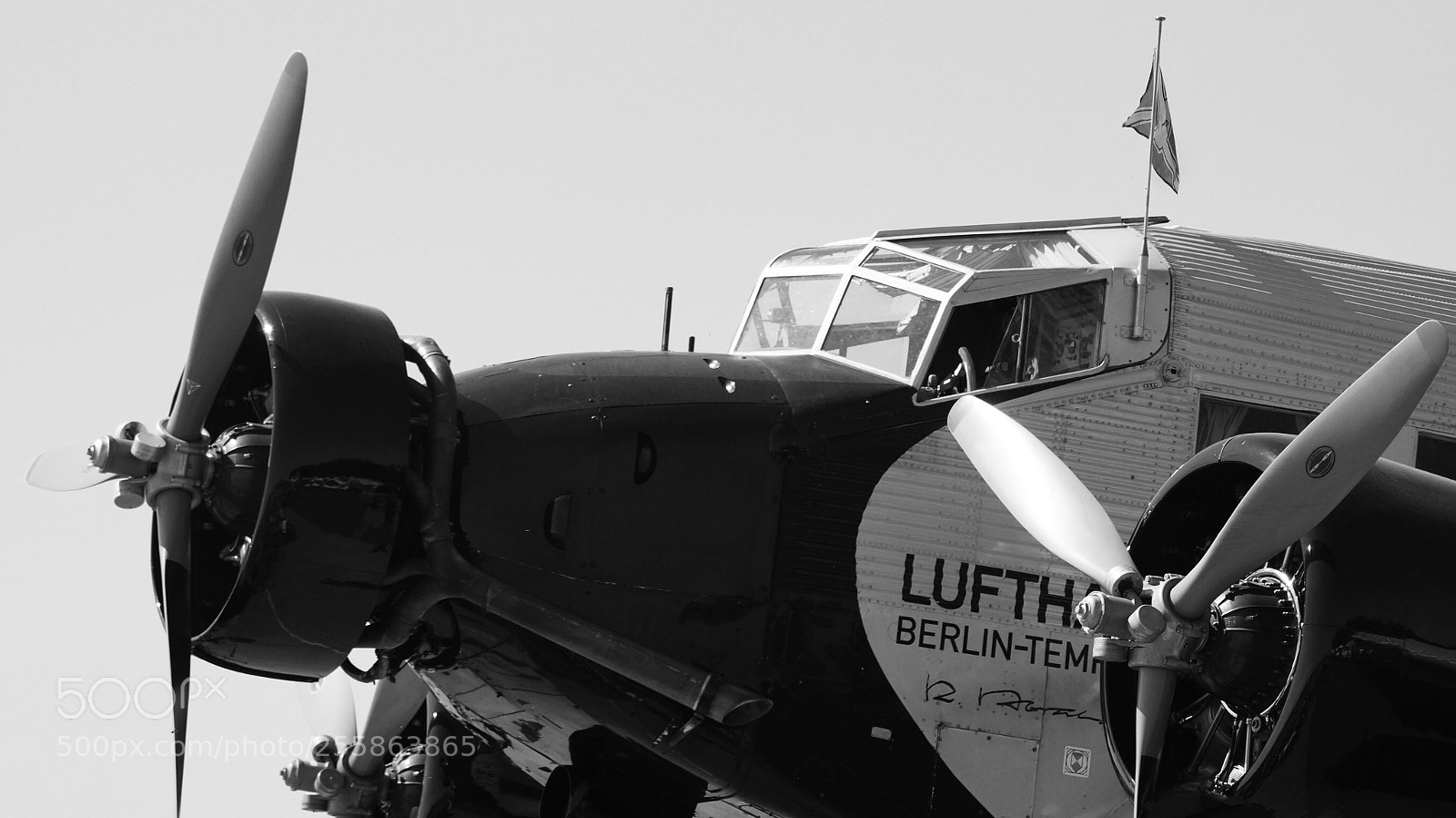 Sony SLT-A58 sample photo. Junkers - ju 52 photography