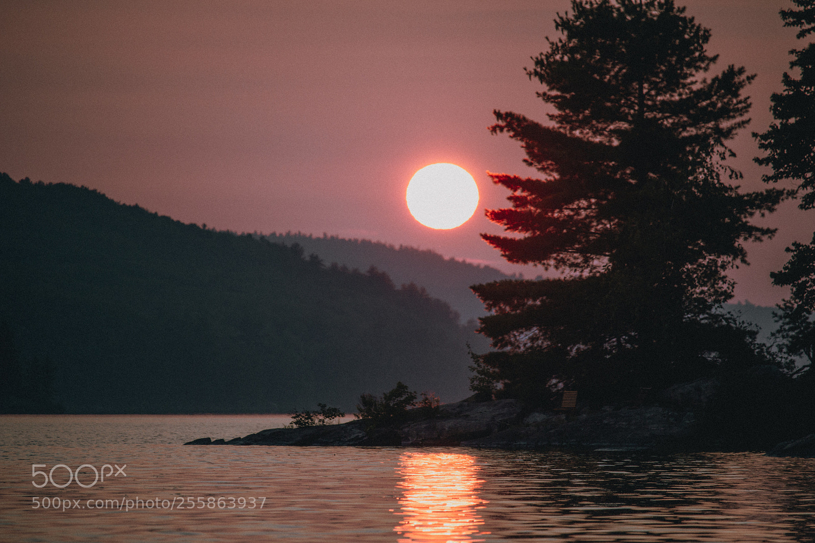 Canon EOS 70D sample photo. Camping sunset photography