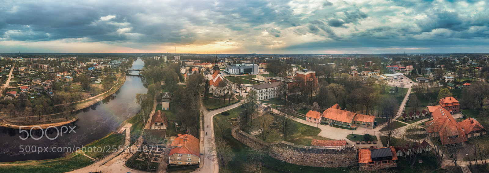 DJI FC220 sample photo. Valmiera photography