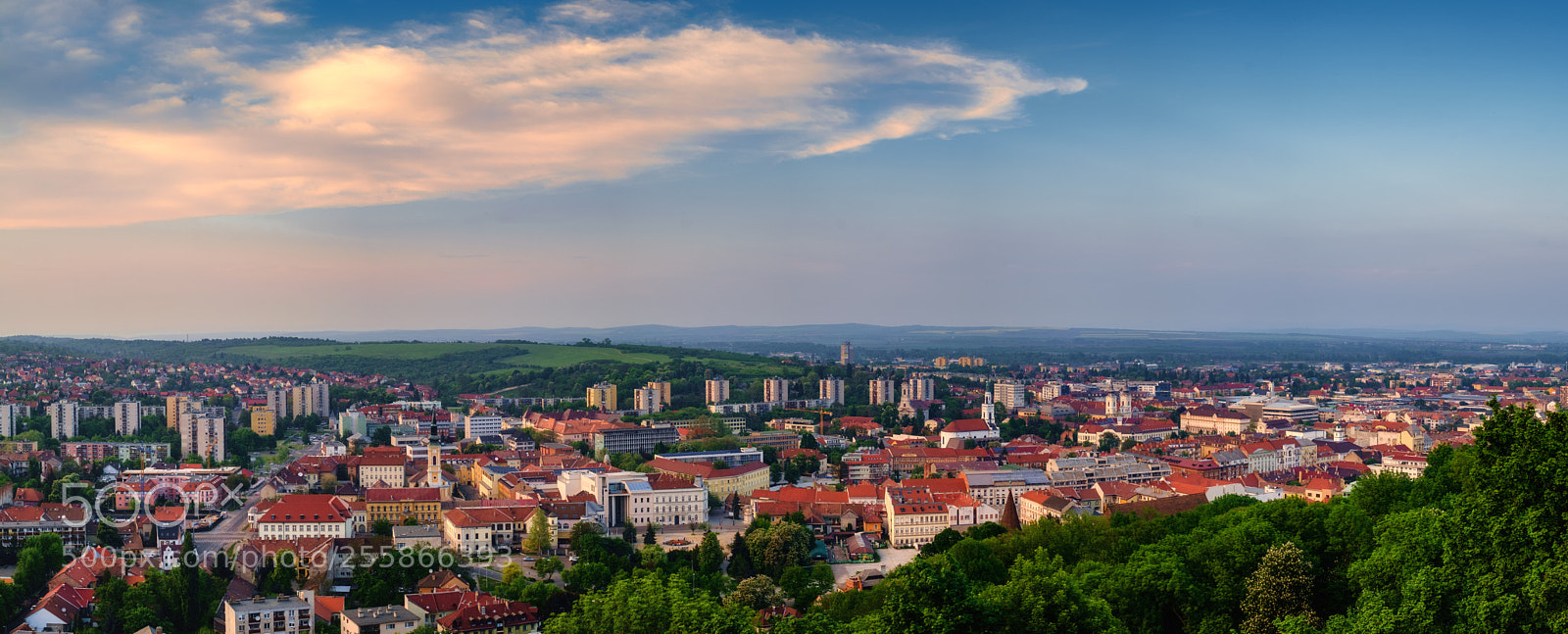 Fujifilm X-Pro1 sample photo. Miskolc panorama photography