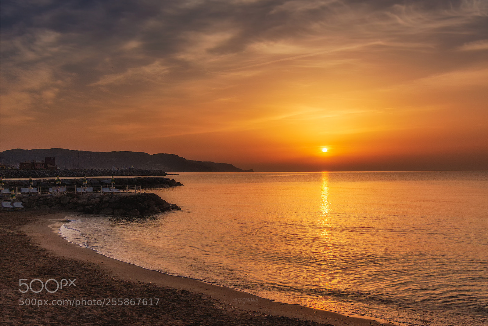 Nikon D7200 sample photo. Sunrise in liguria photography