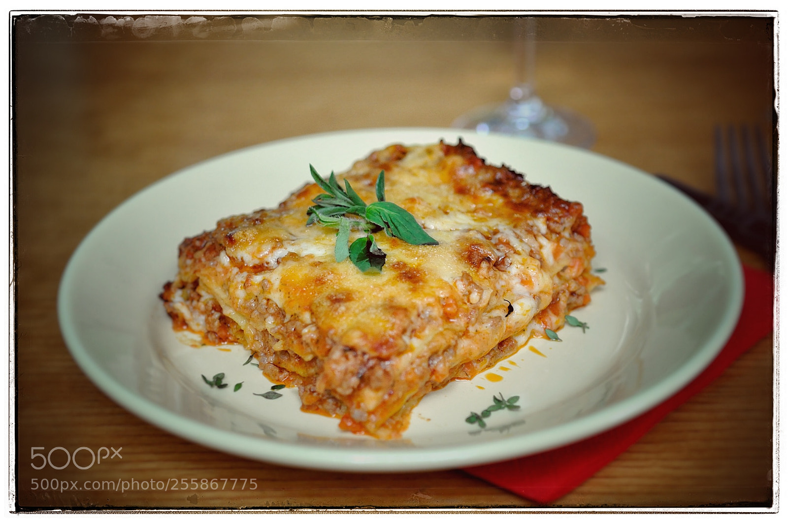 Nikon D90 sample photo. Lasagne photography