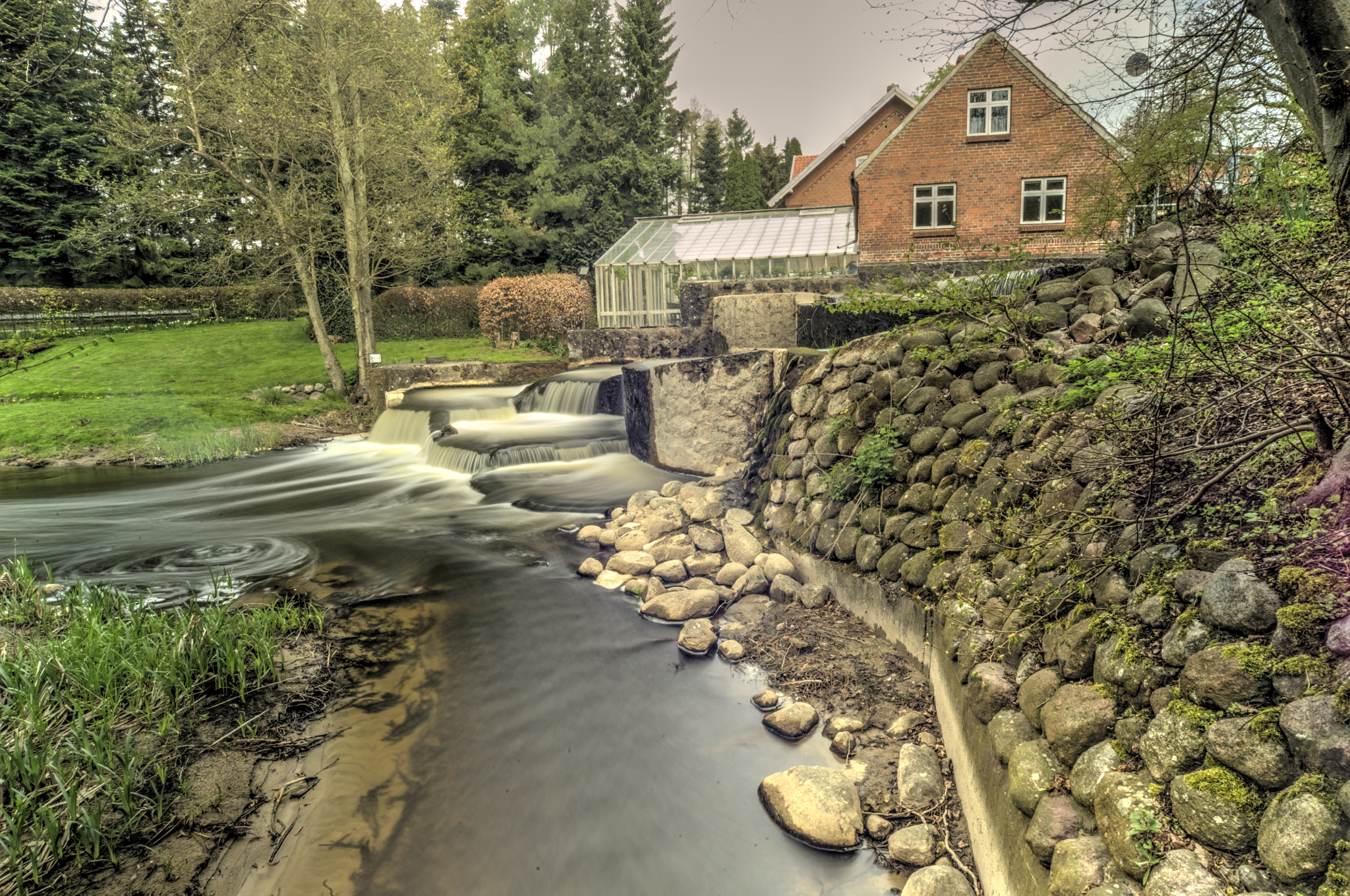 Nikon D3 sample photo. Old watermill photography