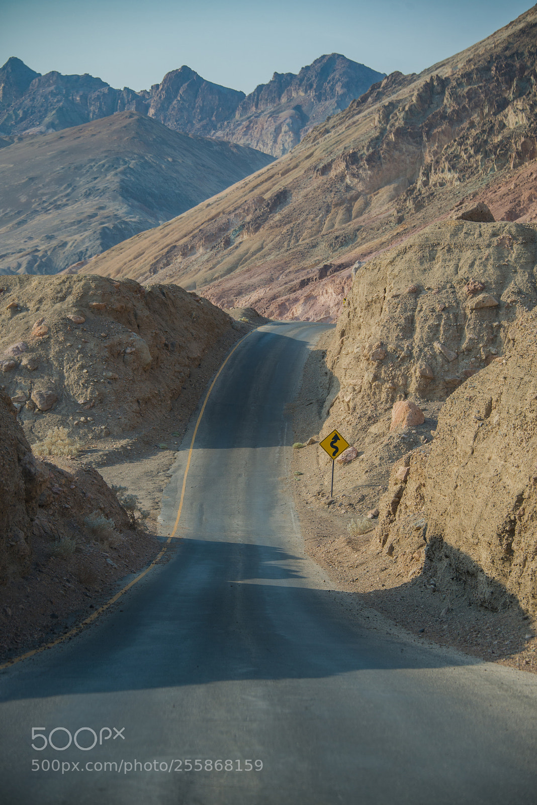 Nikon D600 sample photo. Death valley road photography